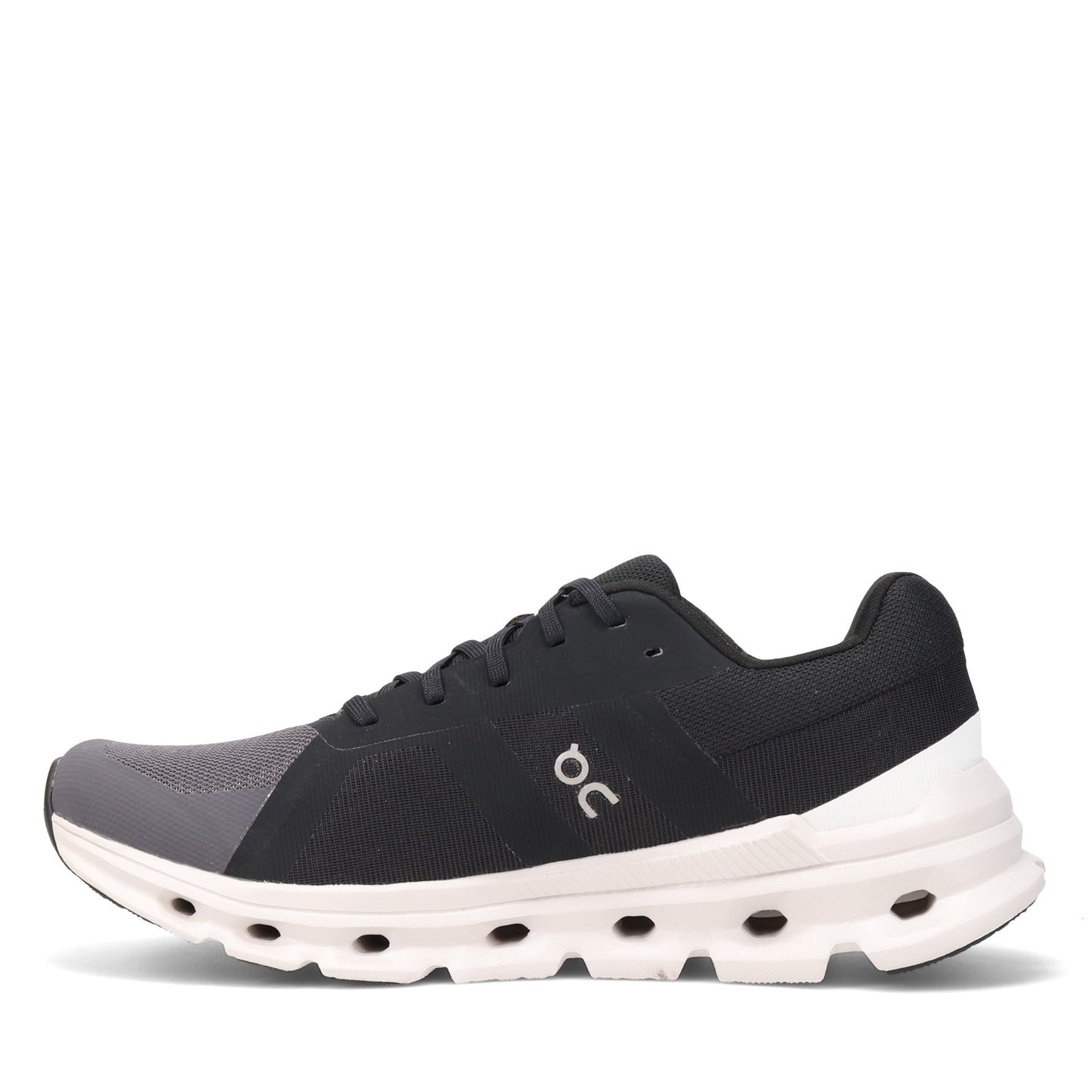 Peltz Shoes  Men's ON Running CloudRunner Running Shoe - Wide Width ECLIPSE/FROST WIDE 56.99012