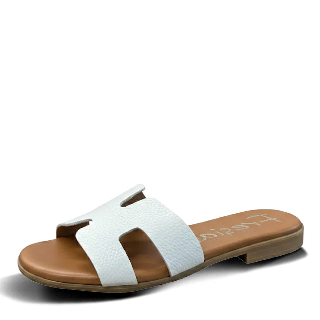 Women's Fresia Lucia Sandal WHITE 584-BLANCO
