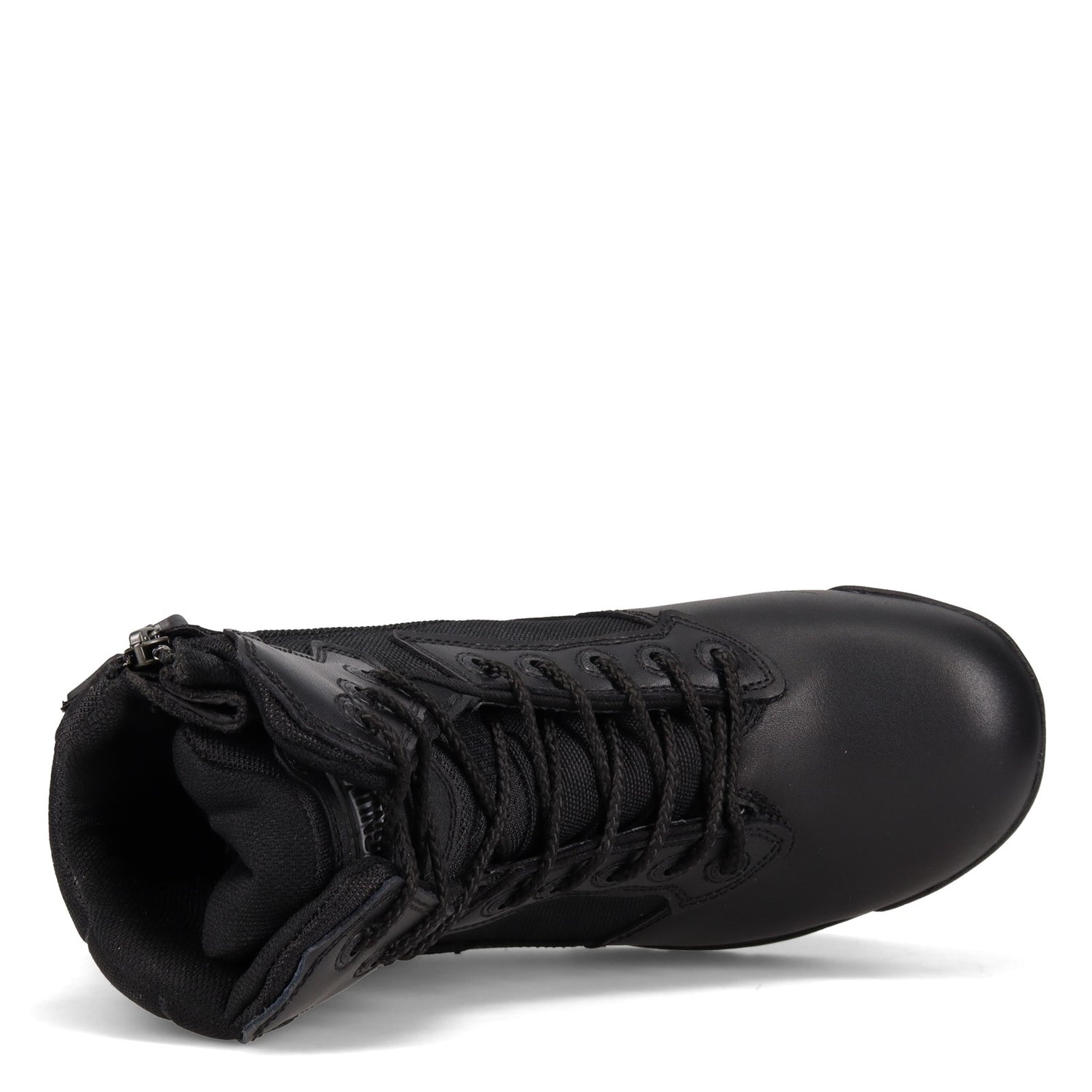 Peltz Shoes  Men's Magnum Stealth Force 8.0 Work Boot BLACK 5870