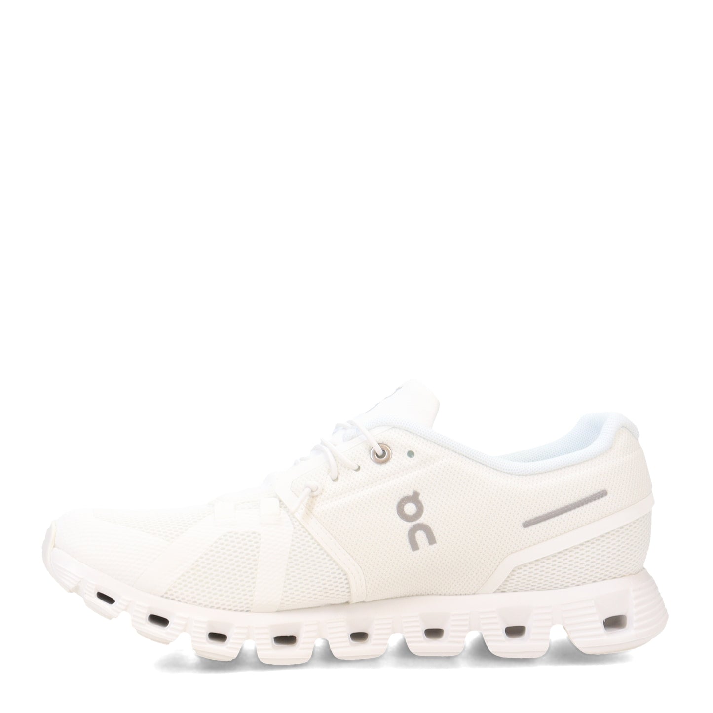 Peltz Shoes  Men's On Running Cloud 5 Running Shoe WHITE 59.98376