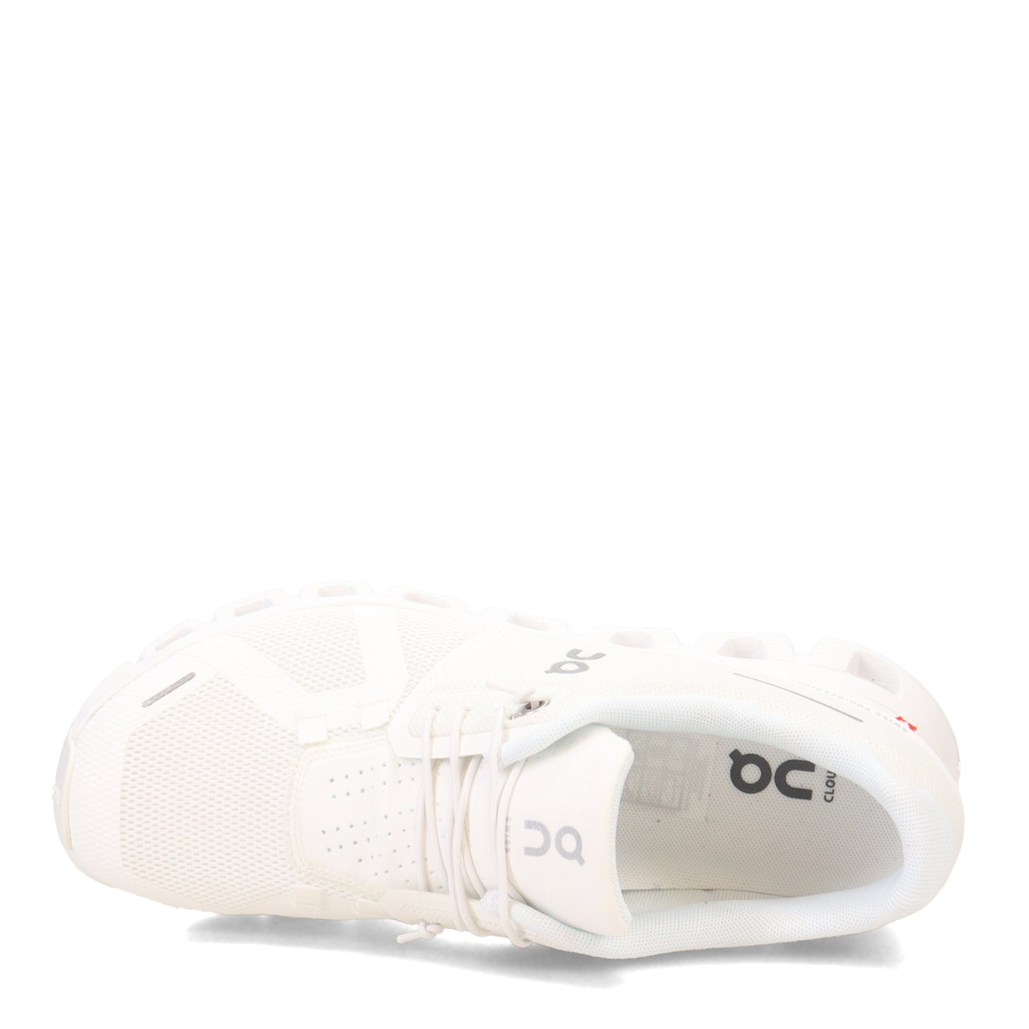 Peltz Shoes  Men's On Running Cloud 5 Running Shoe WHITE 59.98376