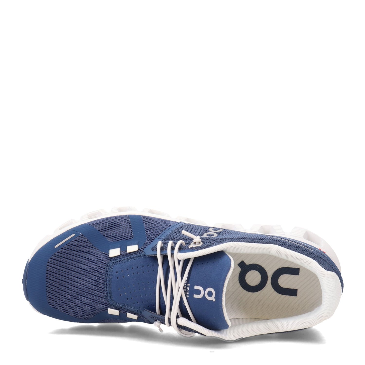 Peltz Shoes  Women's On Running Cloud 5 Running Shoe DENIM 59.98901