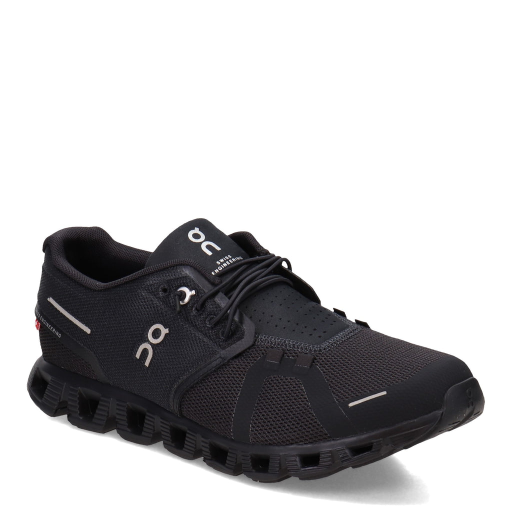 Men's On Running Cloud 5 Running Shoe SOLID BLACK 59.98986