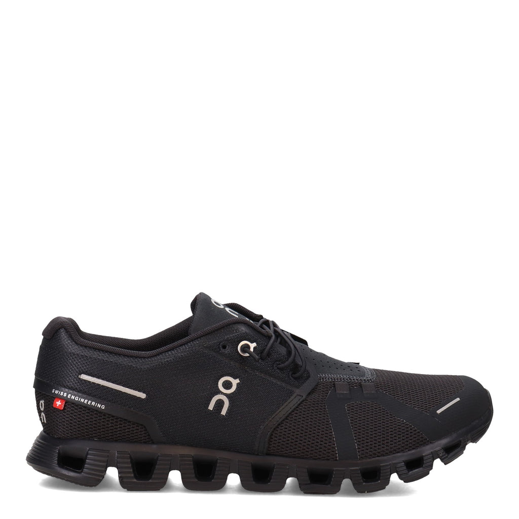 Men's On Running Cloud 5 Running Shoe SOLID BLACK 59.98986