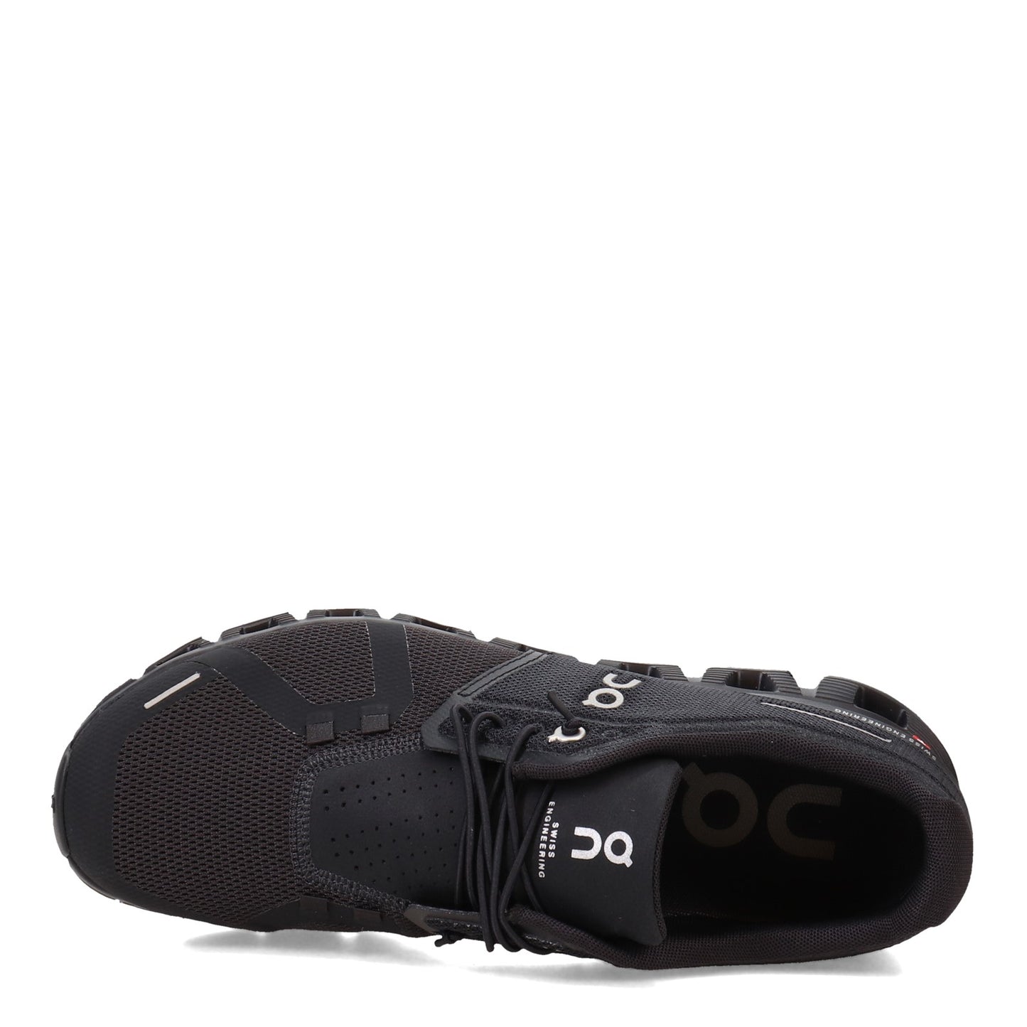 Peltz Shoes  Men's On Running Cloud 5 Running Shoe SOLID BLACK 59.98986