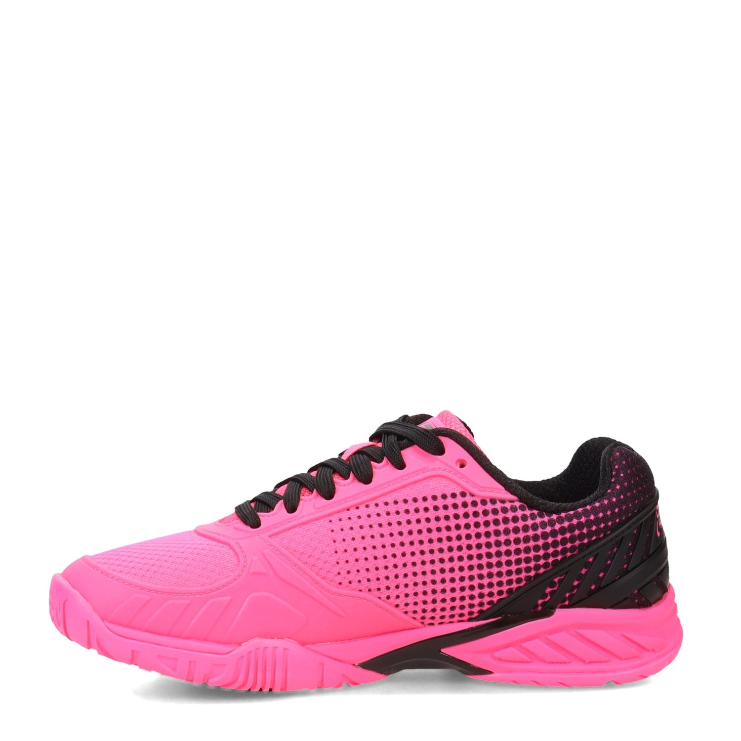 Peltz Shoes  Women's Fila Volley Zone Pickleball Shoe KOPK/BLK/KOPK 5PM00599-660
