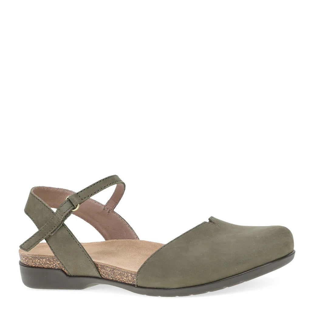 Women's Dansko Rowan Flat IVY NUBUCK 6025-705300