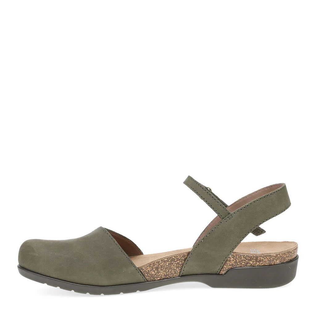 Women's Dansko Rowan Flat IVY NUBUCK 6025-705300
