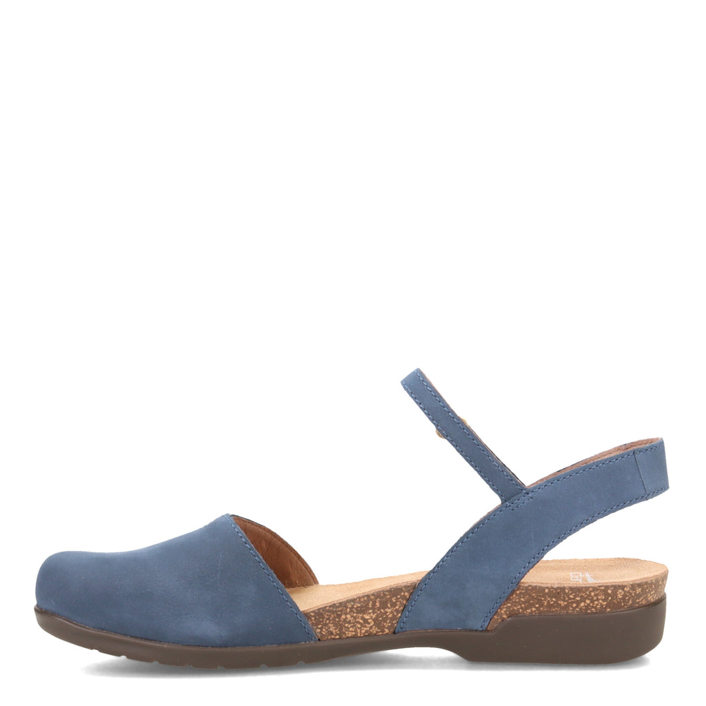 Women's Dansko Rowan Flat NAVY NUBUCK 6025-755300