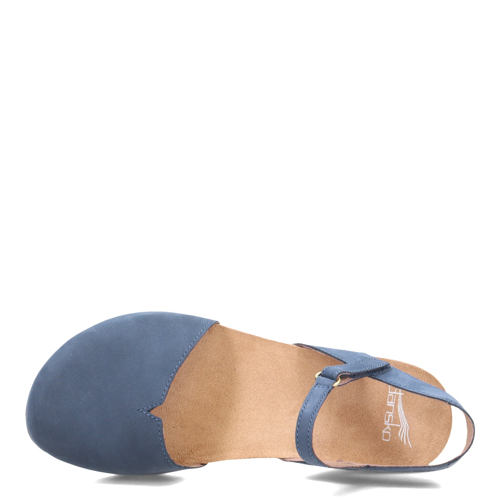 Women's Dansko Rowan Flat NAVY NUBUCK 6025-755300