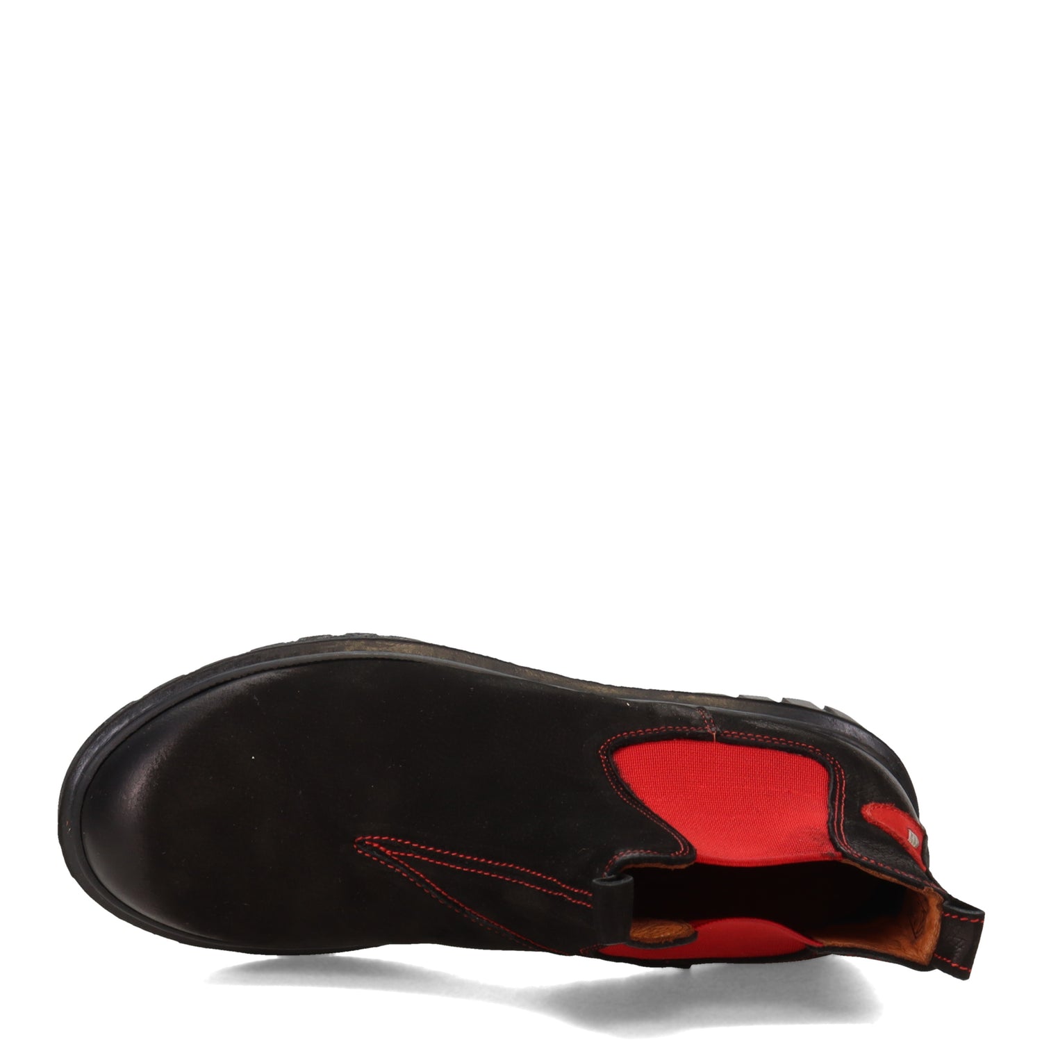 Peltz Shoes  Women's Biza Jasper Boot BLACK RED 6027004
