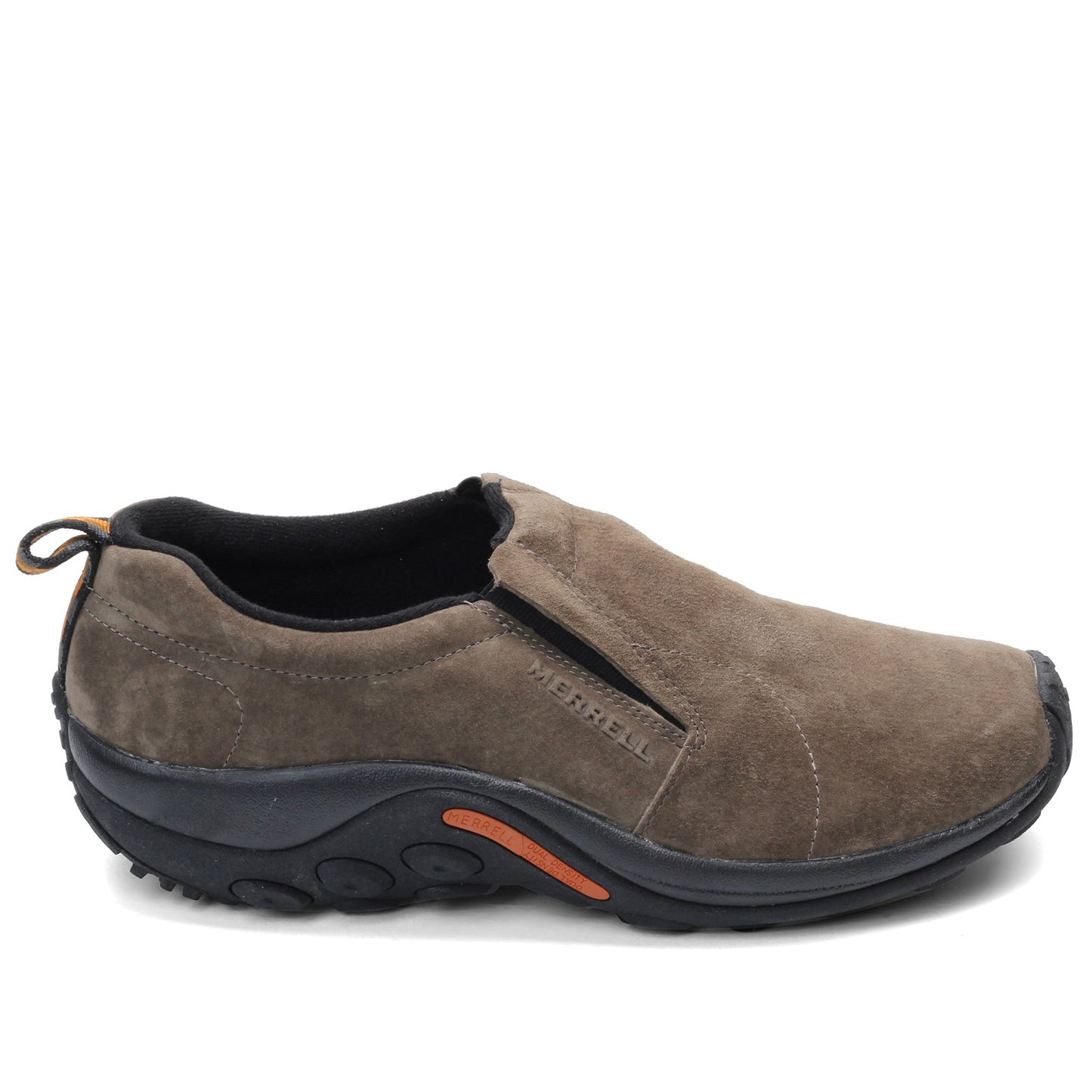 Peltz Shoes  Men's Merrell Jungle Moc Slip-On GUNSMOKE 60787