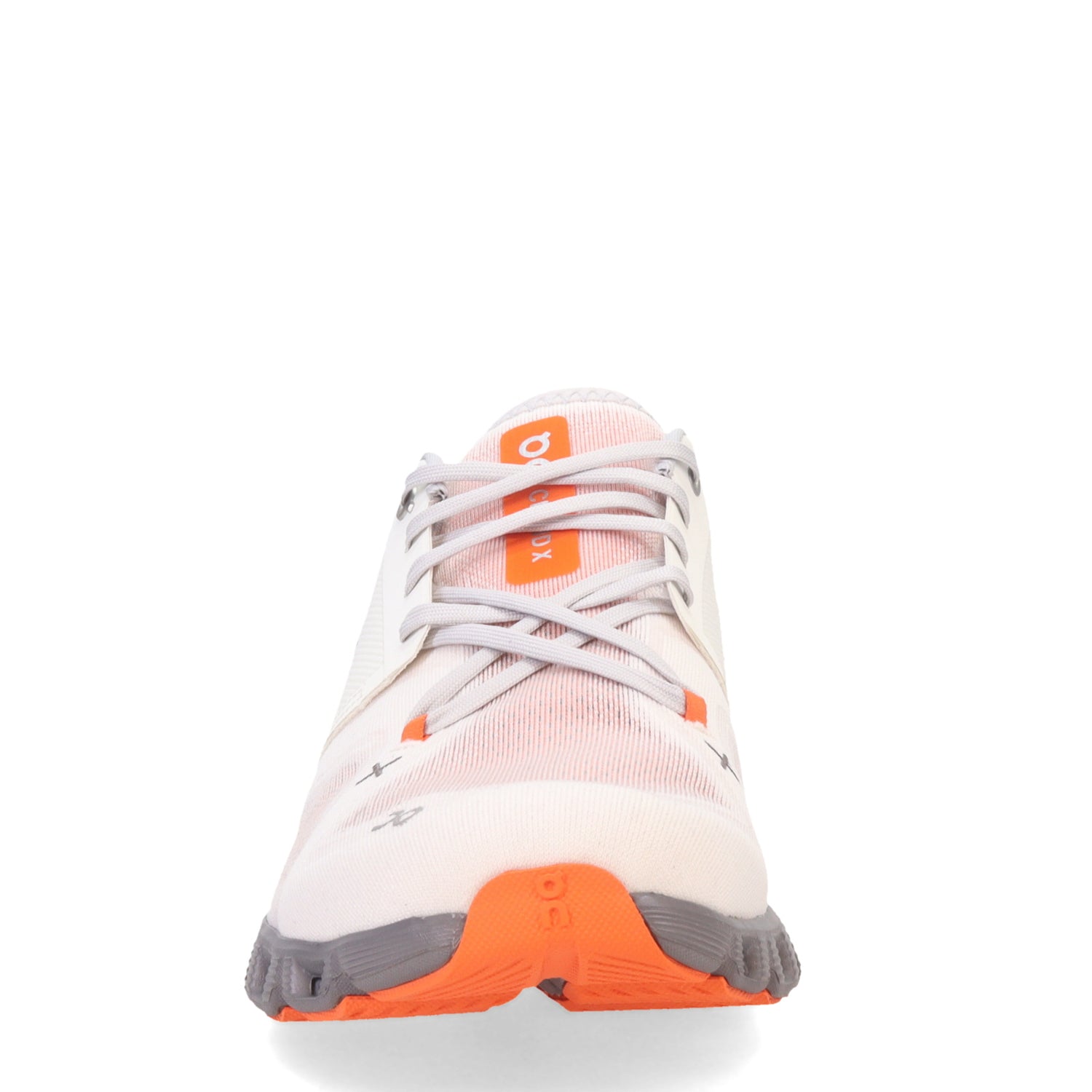 Peltz Shoes  Men's On Running Cloud X 3 Running Shoe Ivory/Alloy 60.98254