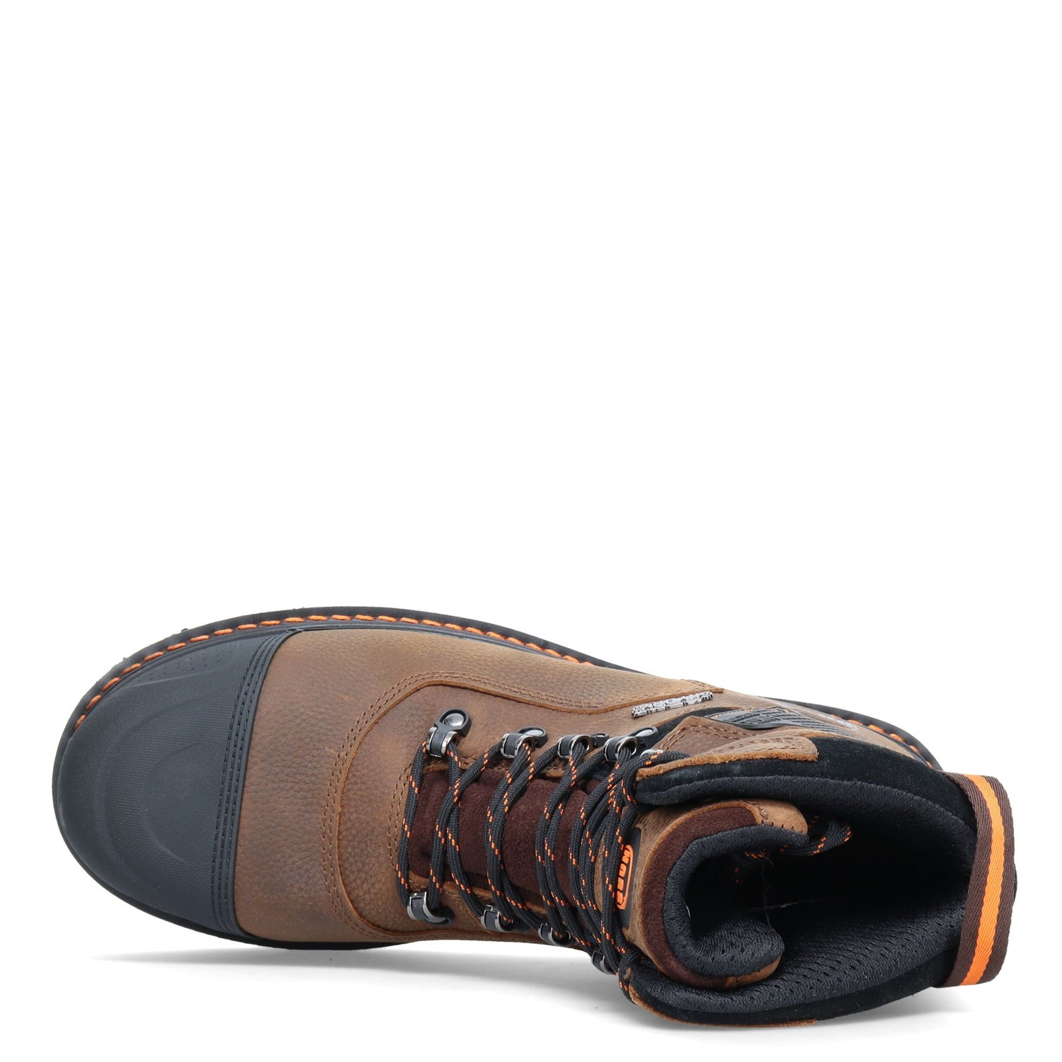 Peltz Shoes  Men's Hoss Range 6in Comp Toe Waterproof Work Boot BROWN 61110
