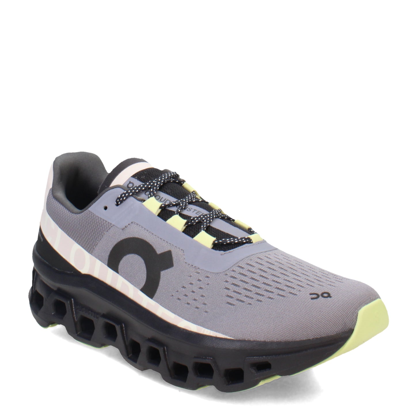 Peltz Shoes  Men's On Running Cloudmonster Running Shoe Fossil/Magnet 61.98132