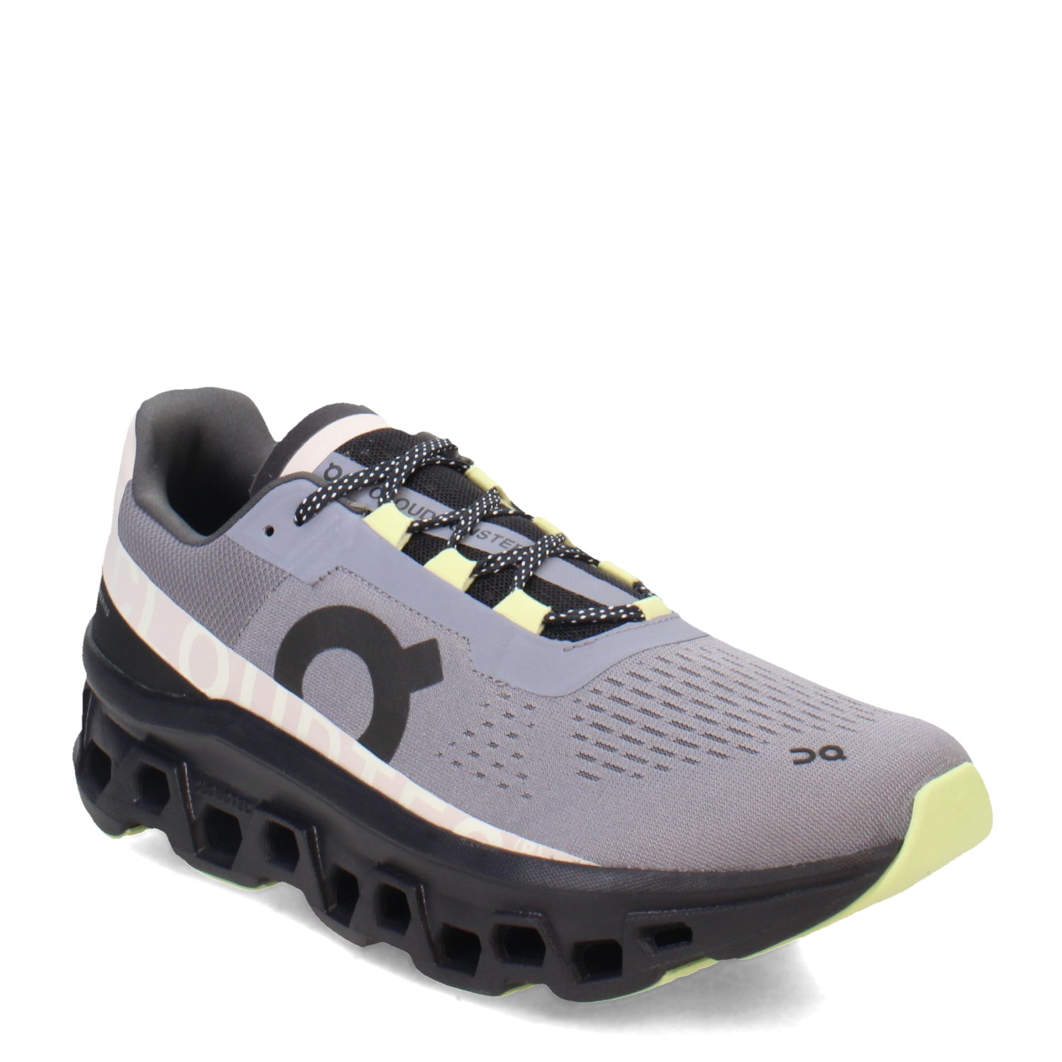 Peltz Shoes  Men's On Running Cloudmonster Running Shoe Fossil/Magnet 61.98132