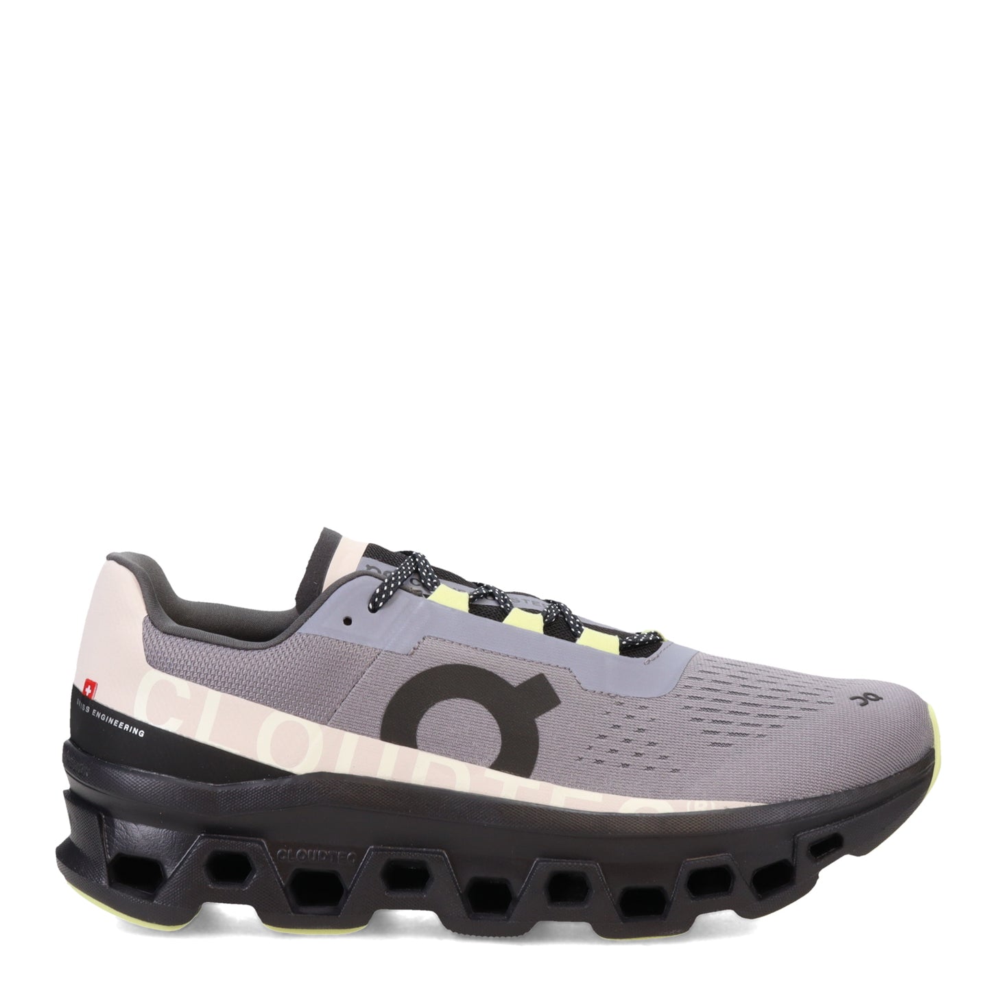 Peltz Shoes  Men's On Running Cloudmonster Running Shoe Fossil/Magnet 61.98132