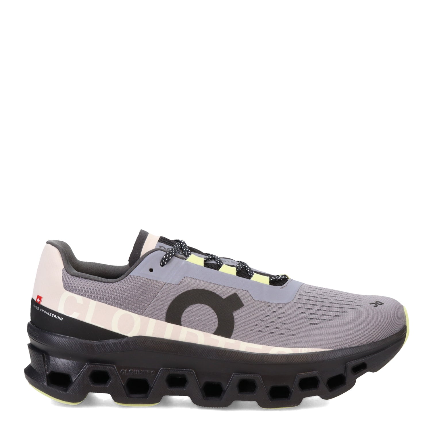 Peltz Shoes  Men's On Running Cloudmonster Running Shoe Fossil/Magnet 61.98132