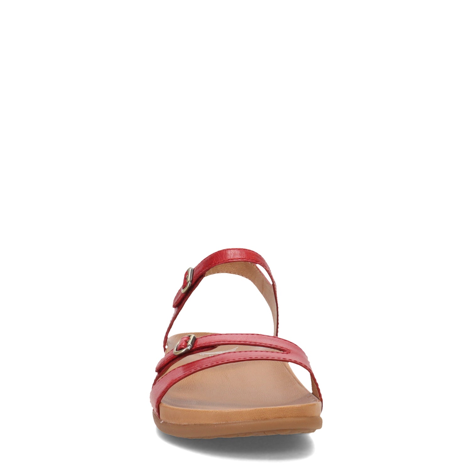 Peltz Shoes  Women's Dansko Janelle Sandal Red 6210-040300