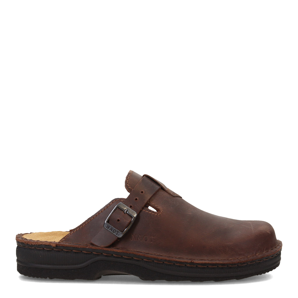 Men's Naot Fiord Clog CRAZY HORSE BROWN 62721-483