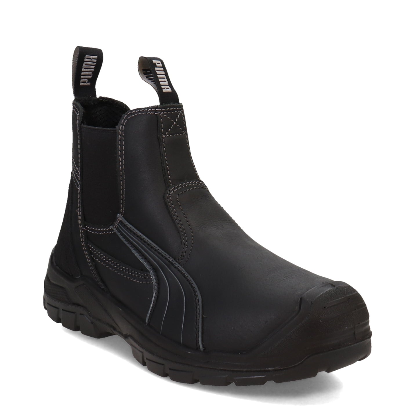 Peltz Shoes  Men's PUMA Safety Tanami Mid Boot BLACK 630945