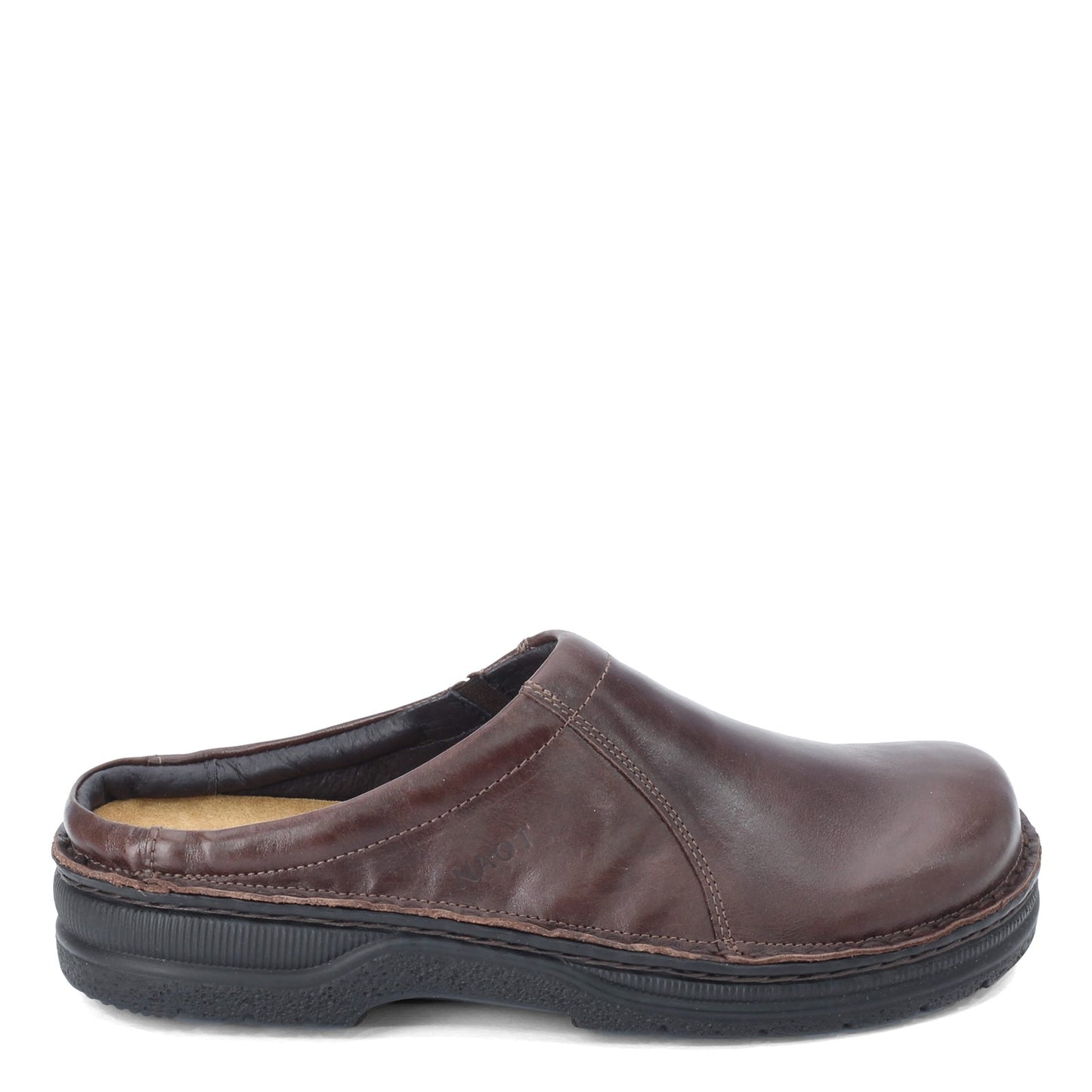 Peltz Shoes  Men's Naot Bjorn Clog WALNUT 63211-301