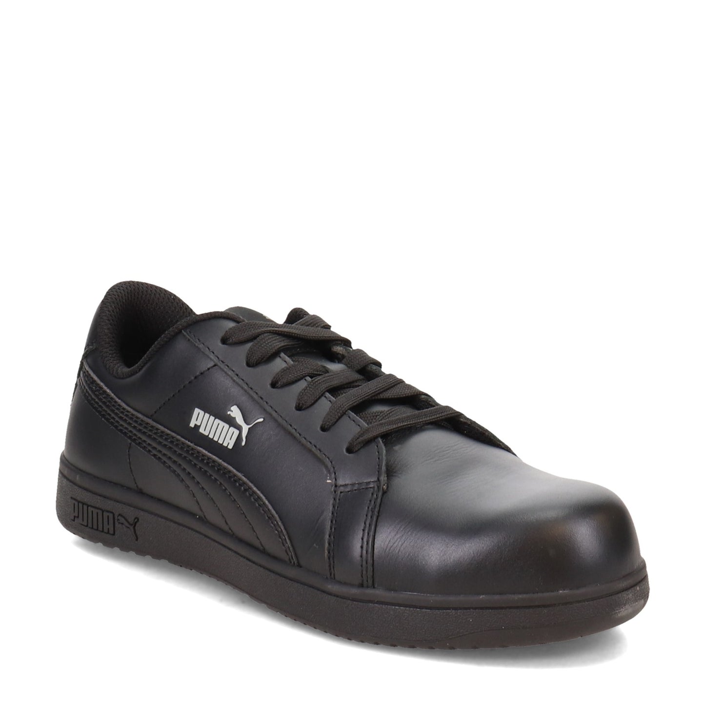 Peltz Shoes  Men's Puma Iconic Work Shoe BLACK 640005