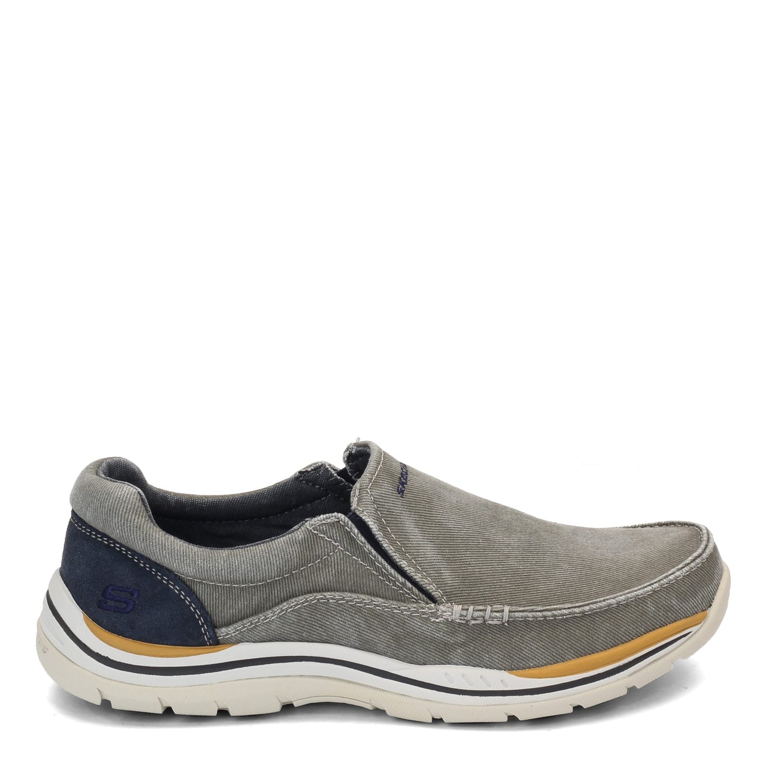 Peltz Shoes  Men's Skechers Expected Avillo Slip-On Shoe DENIM BLUE 64109-BLU