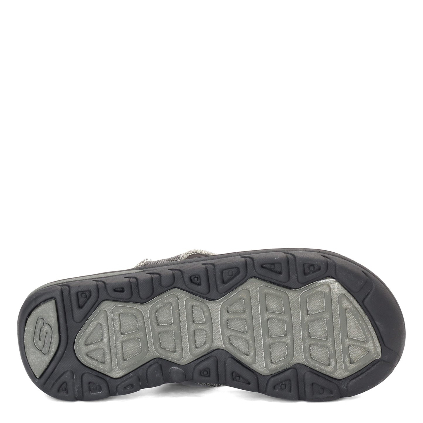 Peltz Shoes  Men's Skechers Relaxed Fit: Supreme - Bosnia Sandal BLACK 64152-BLK