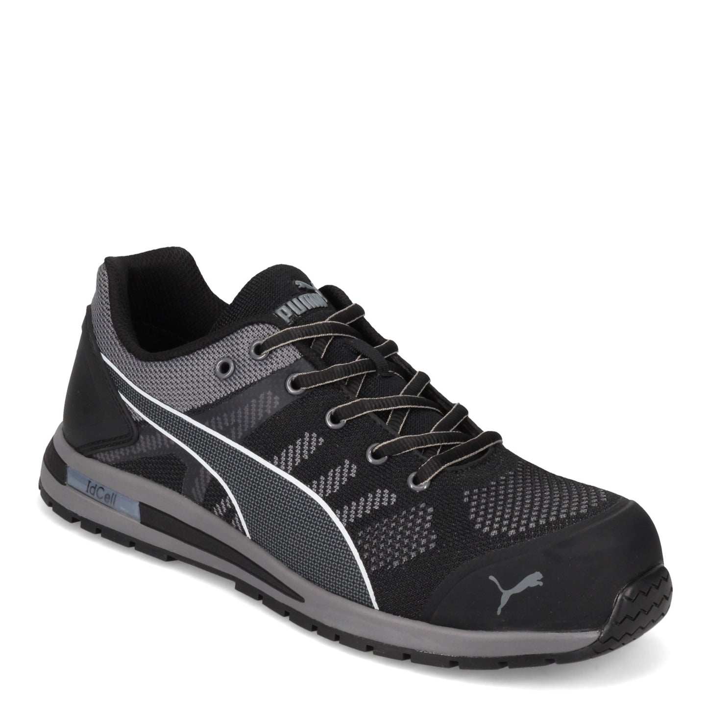 Peltz Shoes  Men's Puma Safety Elevate Low Work Shoe BLACK 643165