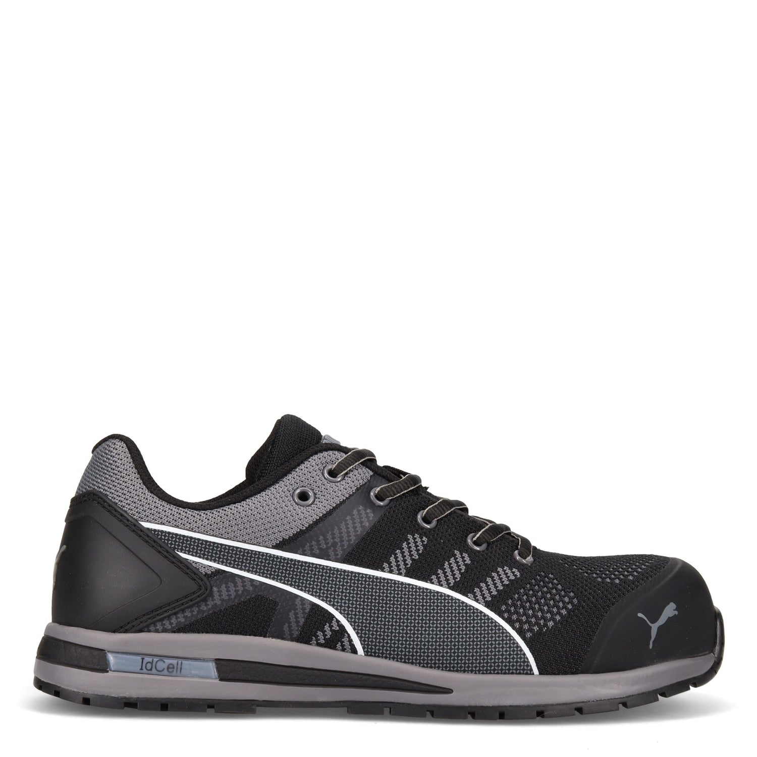 Peltz Shoes  Men's Puma Safety Elevate Low Work Shoe BLACK 643165