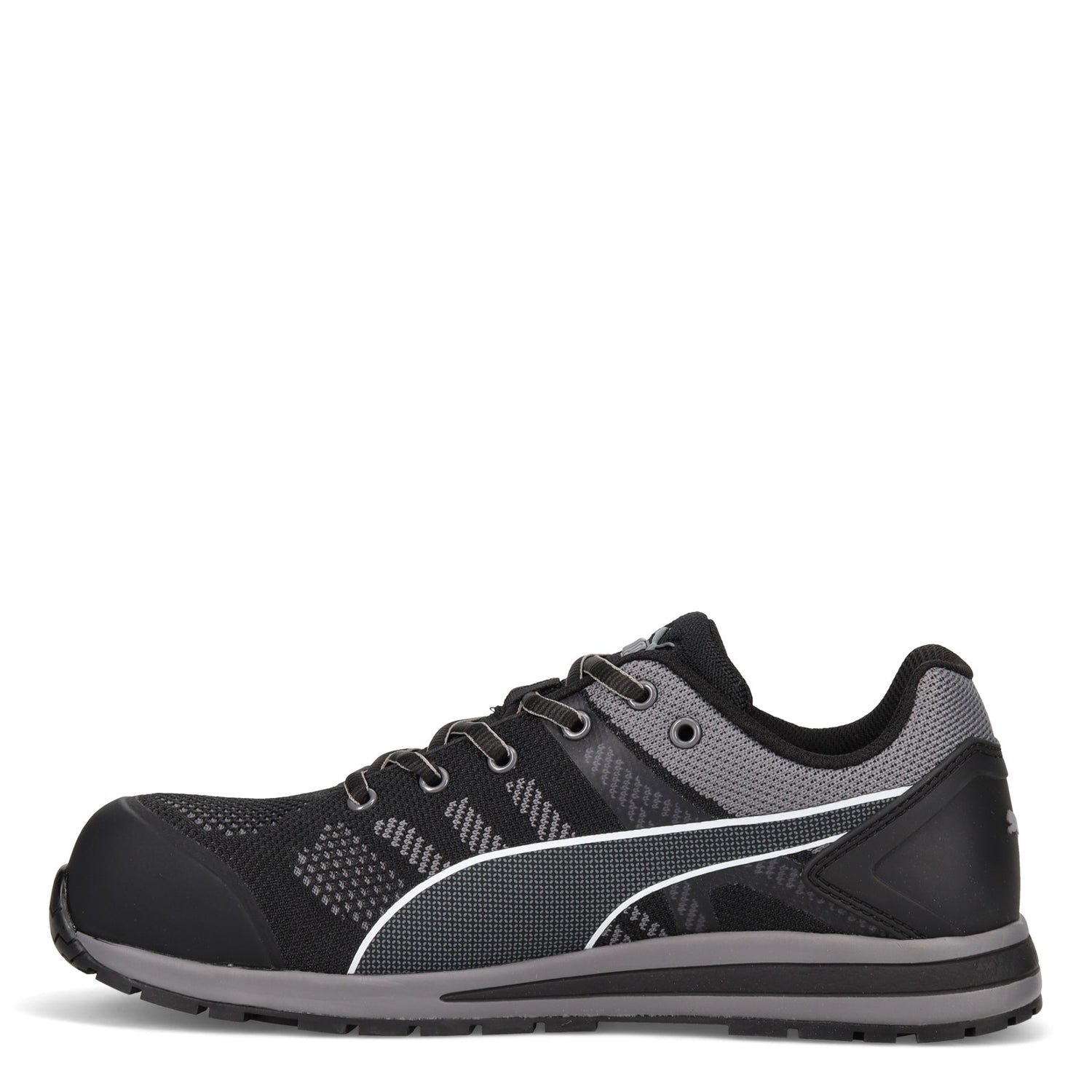 Peltz Shoes  Men's Puma Safety Elevate Low Work Shoe BLACK 643165
