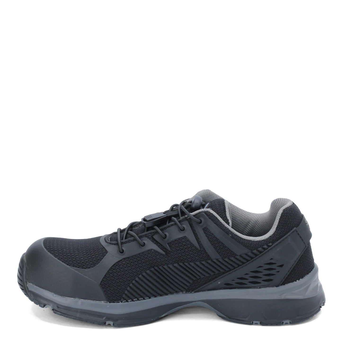 Peltz Shoes  Men's Puma Fuse Motion Low Steel Toe Work Shoe BLACK 643835