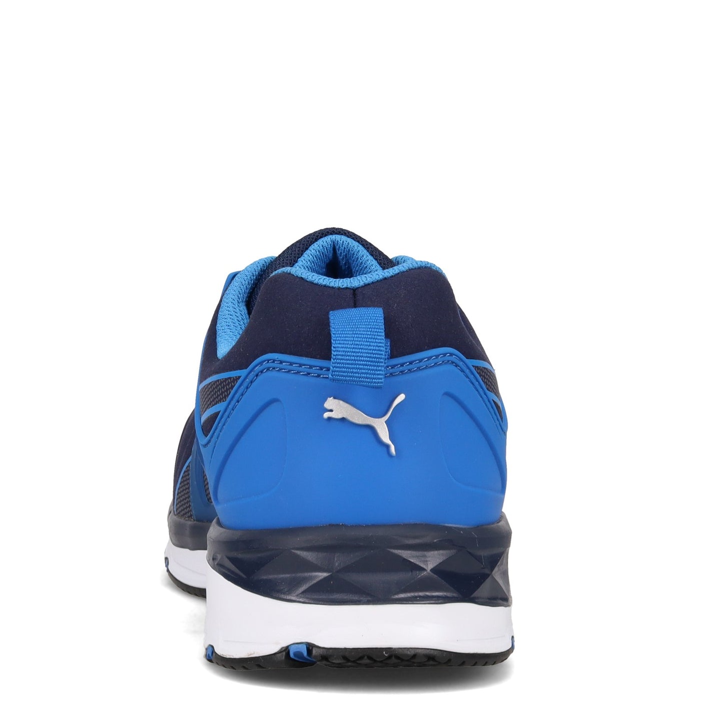 Peltz Shoes  Men's Puma Safety Velocity 2.0 Low Work Shoe BLUE 643855