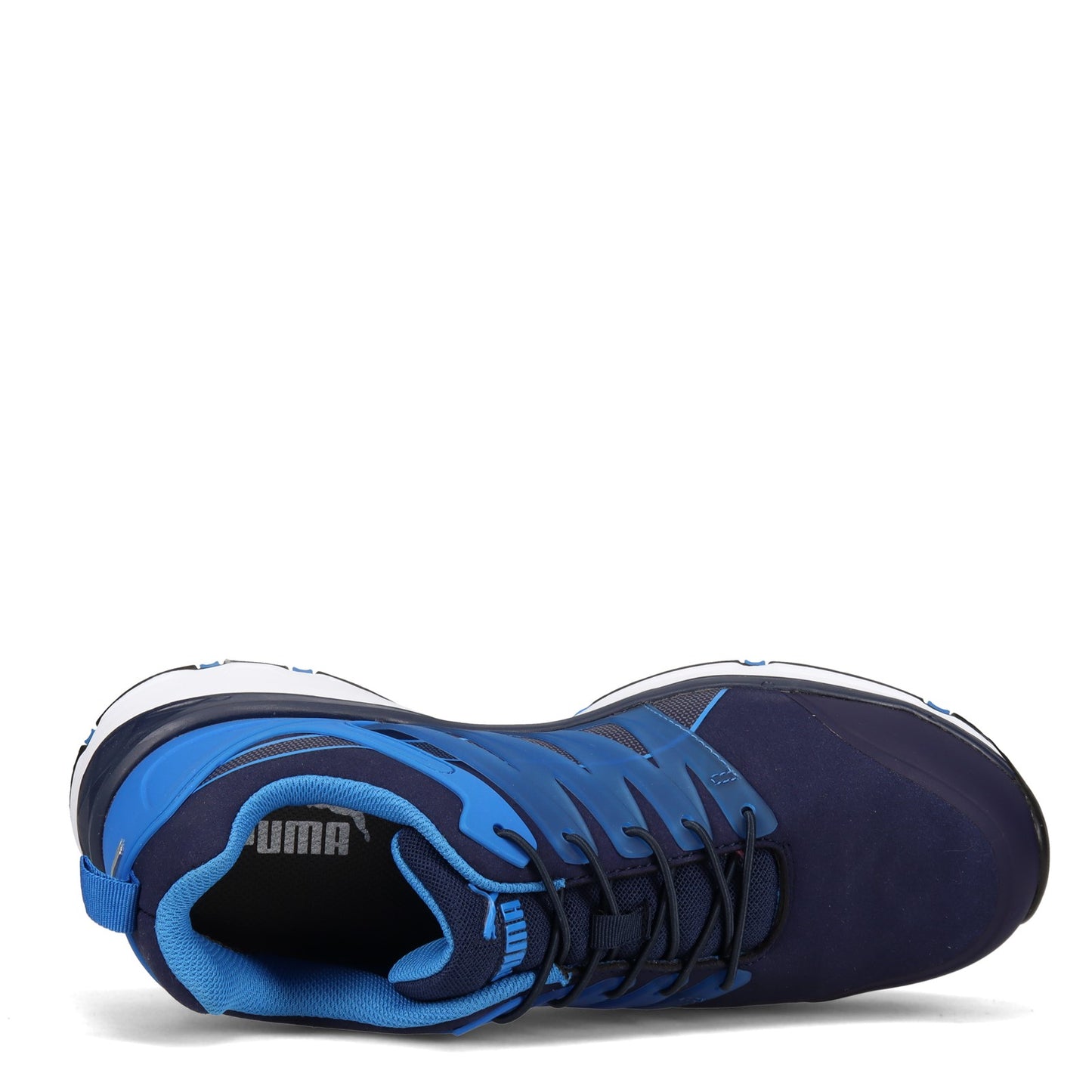 Peltz Shoes  Men's Puma Safety Velocity 2.0 Low Work Shoe BLUE 643855