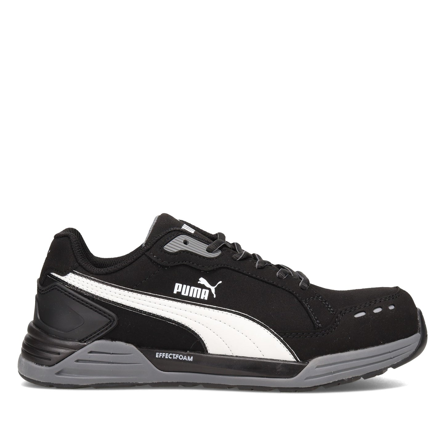 Peltz Shoes  Men's Puma Safety Airtwist CT Work Shoe BLACK 644655