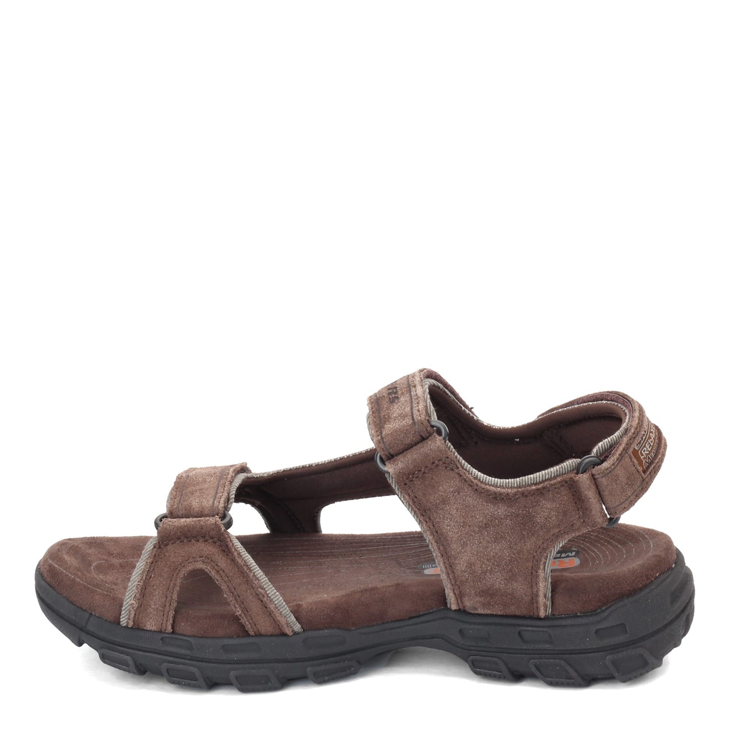 Peltz Shoes  Men's Skechers Relaxed Fit: Gander - Alec Sandal BROWN 64640-BRN
