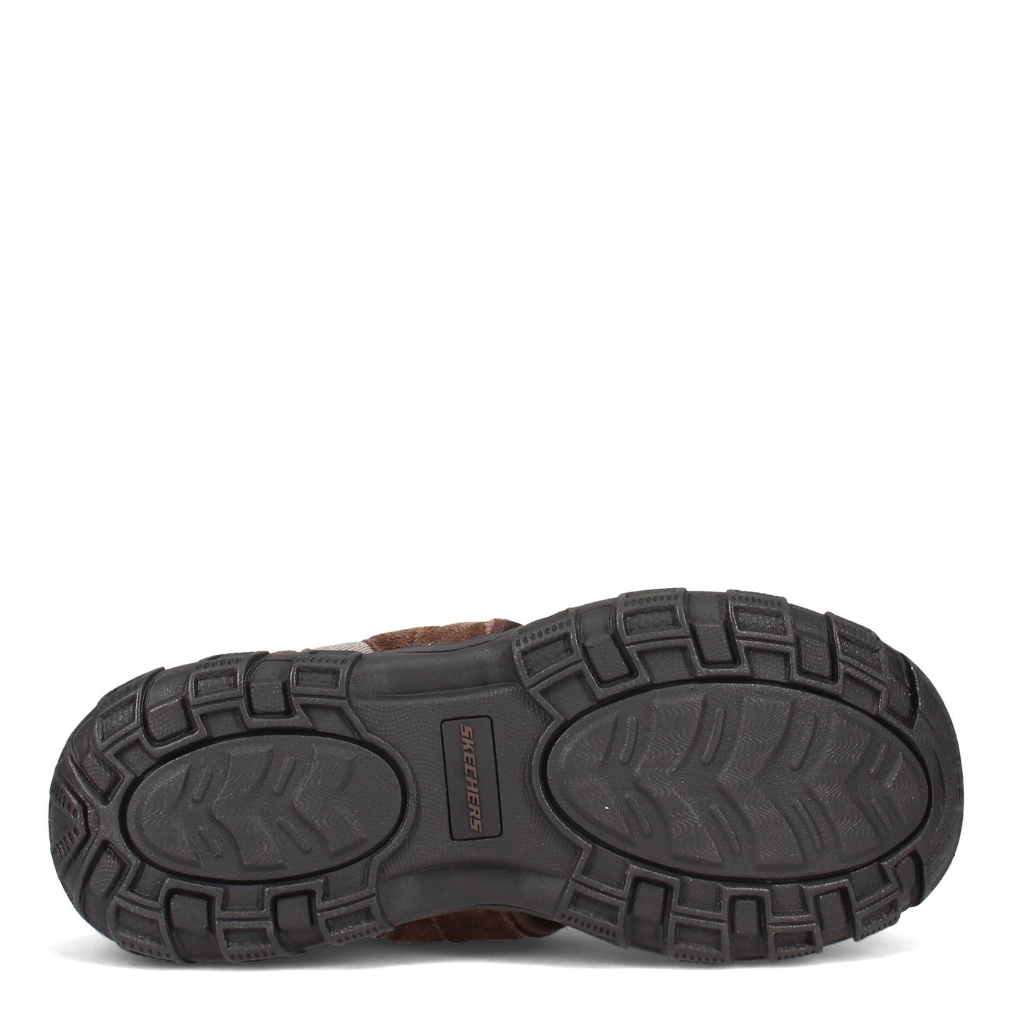 Peltz Shoes  Men's Skechers Relaxed Fit: Conifer - Selmo Sandal BROWN 64641-BRN