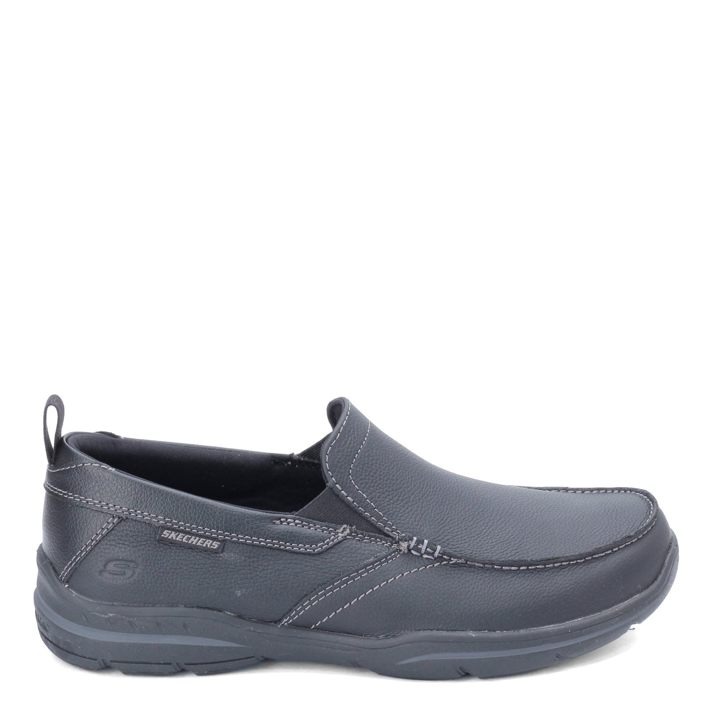 Peltz Shoes  Men's Skechers Harper Forde Slip on Shoe Extra Wide Width BLACK 64858EWW-BLK