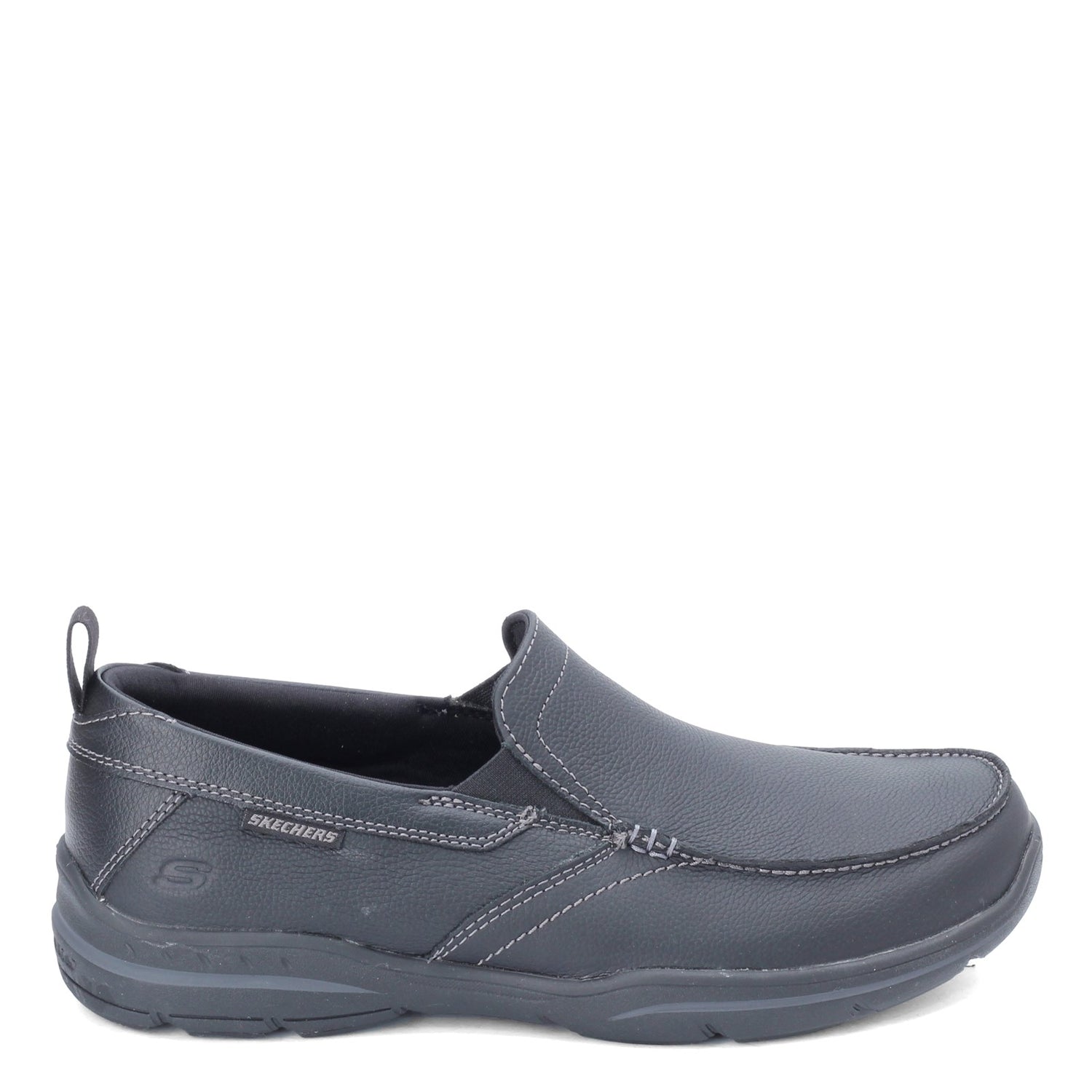 Peltz Shoes  Men's Skechers Harper Forde Slip on Shoe Extra Wide Width BLACK 64858EWW-BLK