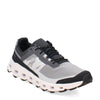 Peltz Shoes  Men's ON Running Cloudvista Trail Running Shoe Black/White 64.98062