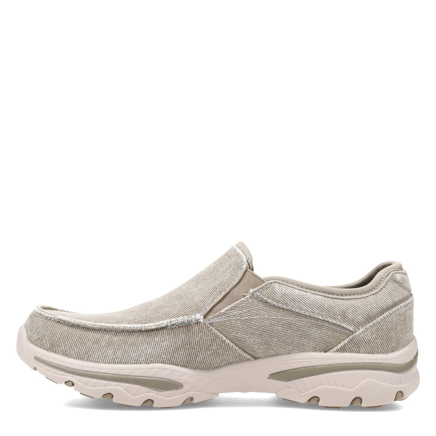 Peltz Shoes  Men's Skechers Relaxed Fit Creston Moseco Slip-On TAUPE 65355-TPE