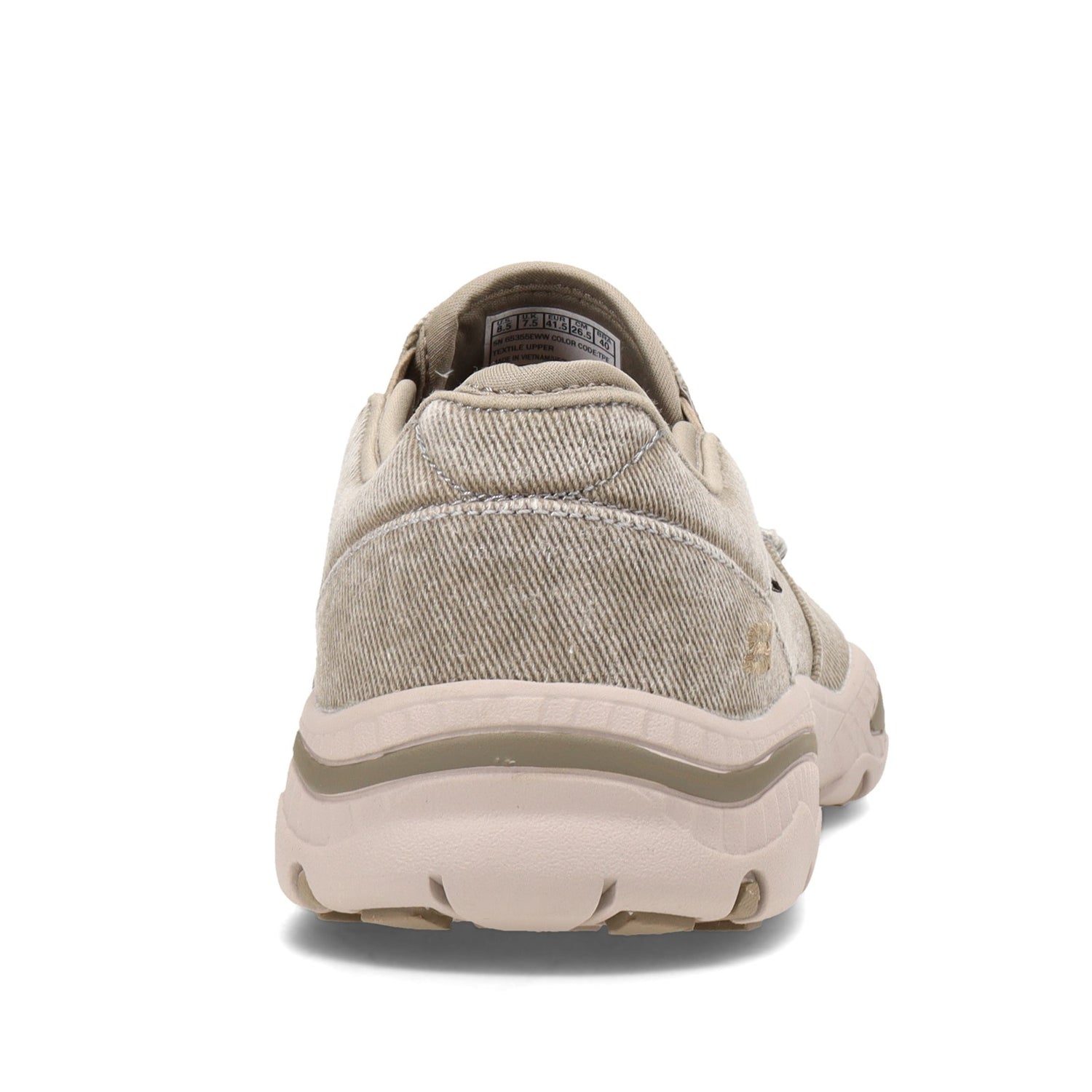 Peltz Shoes  Men's Skechers Relaxed Fit Creston Moseco Slip-On TAUPE 65355-TPE