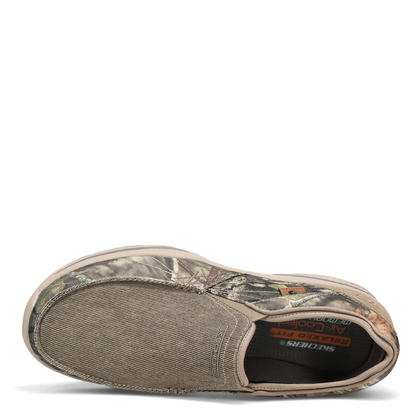 Peltz Shoes  Men's Skechers Relaxed Fit Creston-Moseco Slip-On - Wide Width Camo 65355EWW-CAMO
