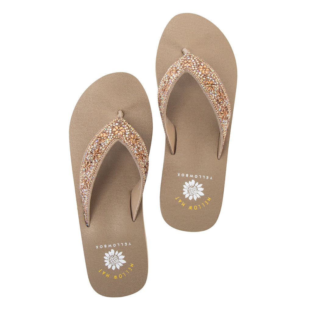 Women's Yellow Box Charilynn Sandal TAUPE 65629