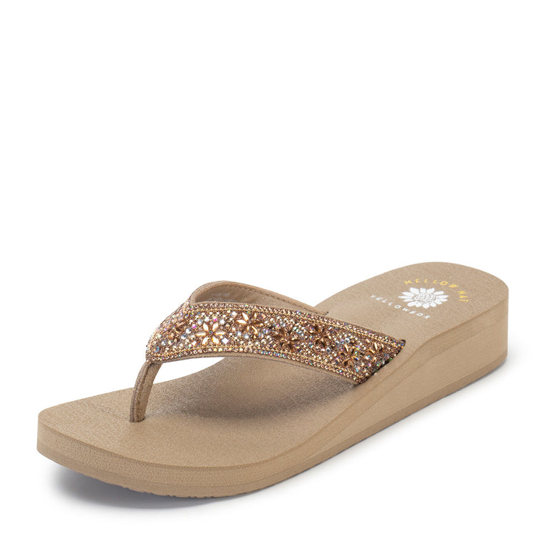 Women's Yellow Box, Charilynn Sandal