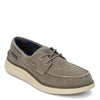Peltz Shoes  Men's Skechers Status 2.0 - Lorano Boat Shoe TAUPE 65908-TPE
