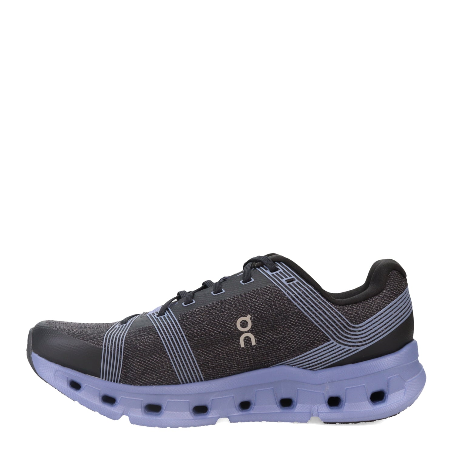 Peltz Shoes  Men's On Running Cloudgo Running Shoe - Wide Width BLACK/SHALE 65.98231