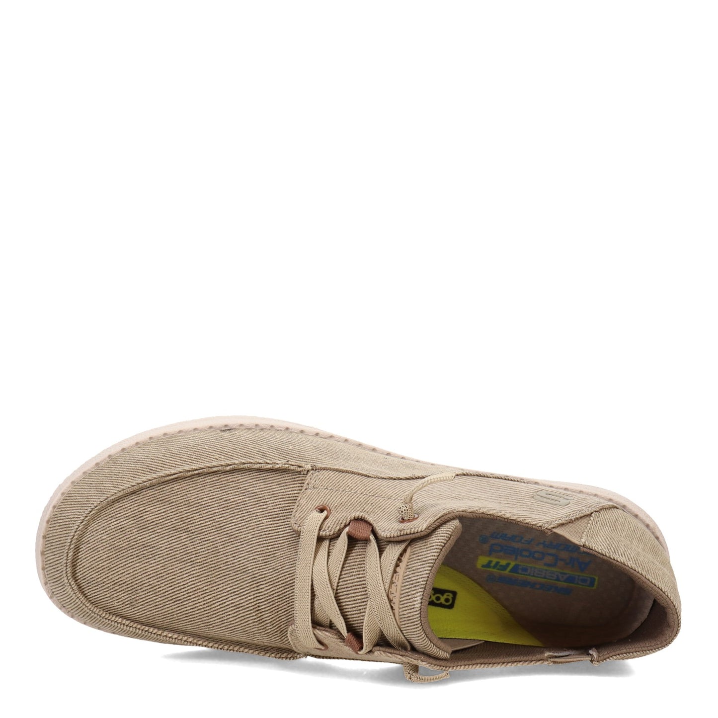 Peltz Shoes  Men's Skechers Melson - Volgo Slip-On TAN 66384-TAN