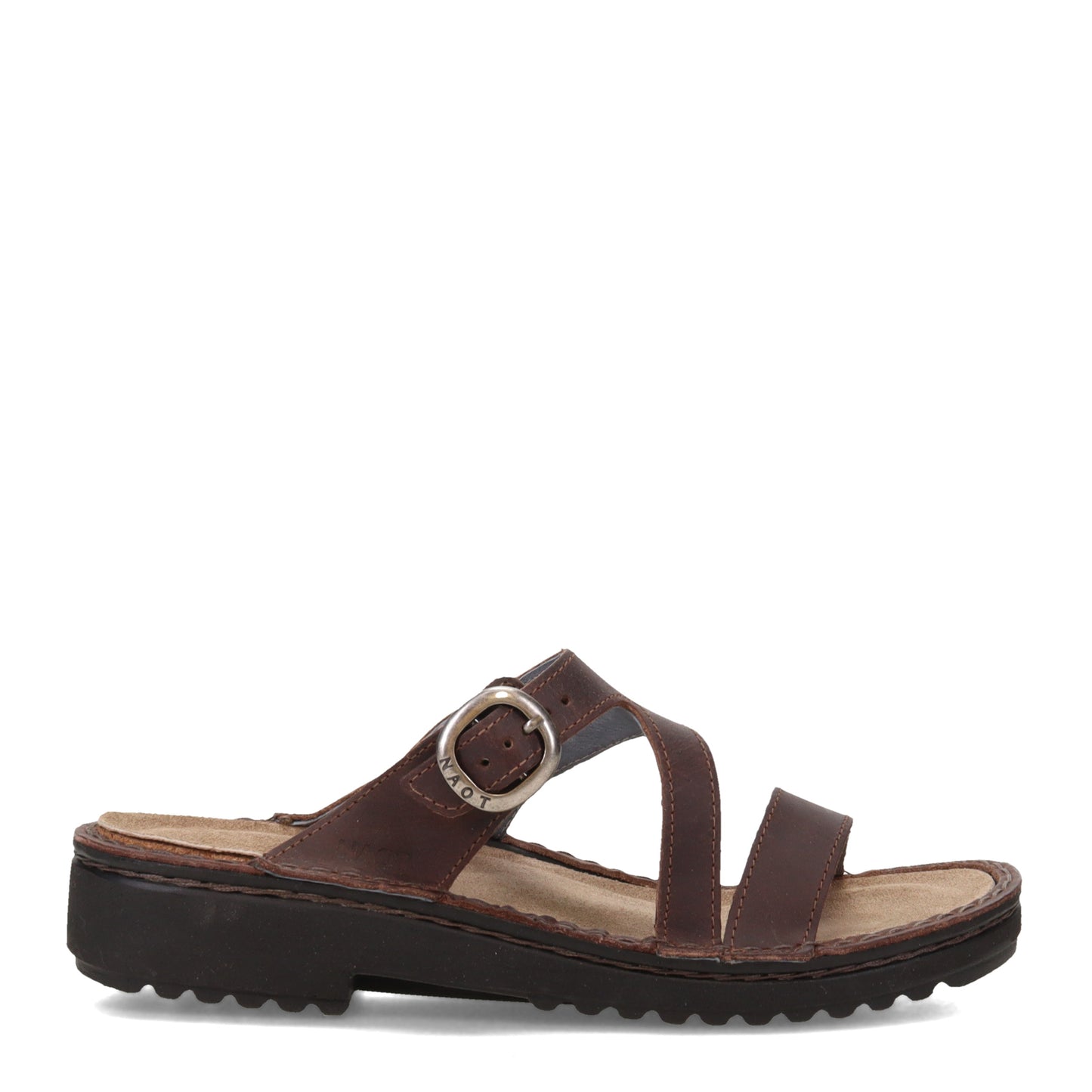 Peltz Shoes  Women's Naot Geneva Sandal Brown 66700-B91